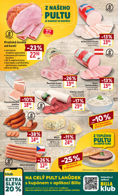 BILLA od 29.4. do 5.5.2026