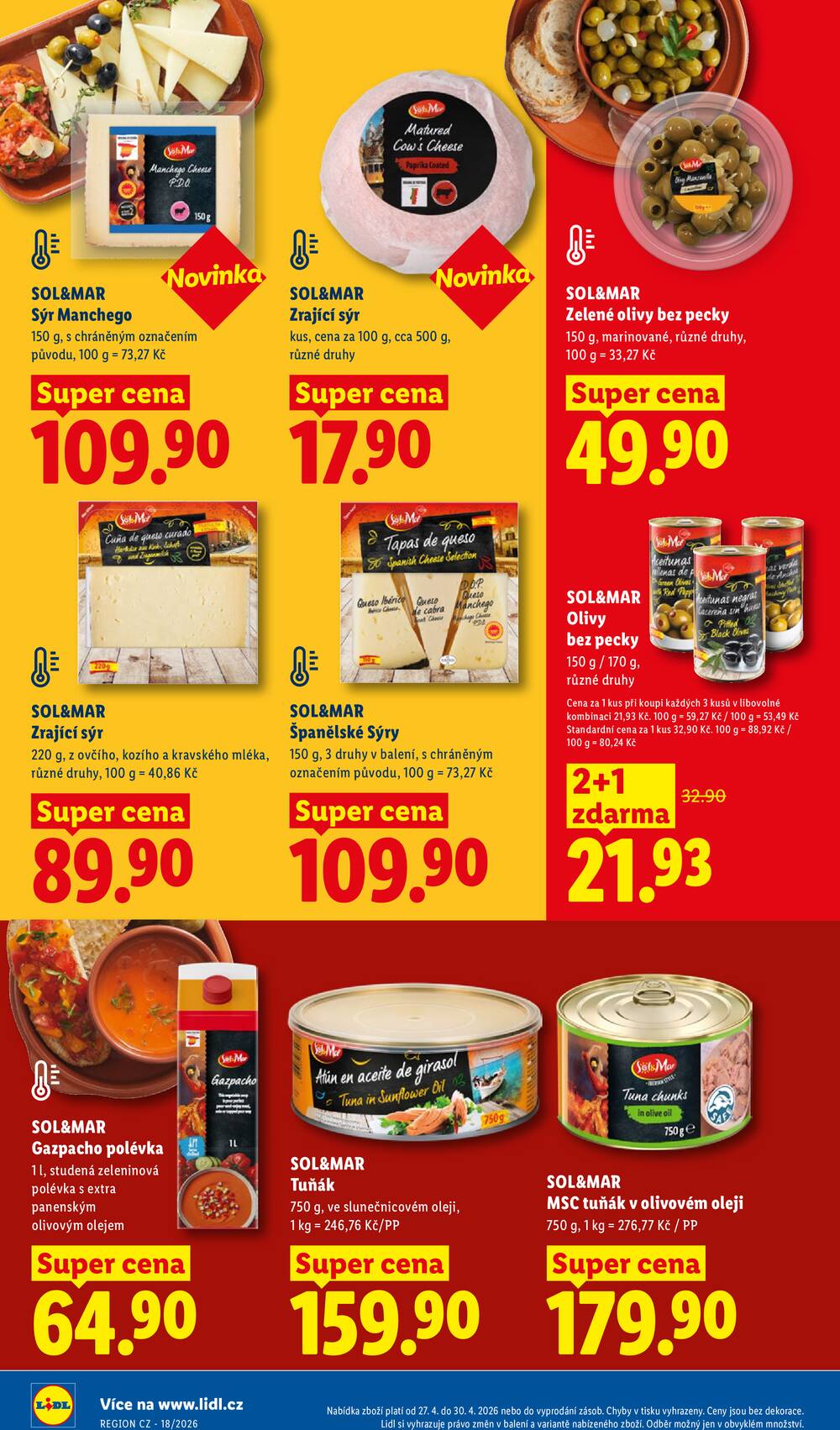 Leták Lidl - Lidl od 27.4. do 30.4.2026 - strana 18
