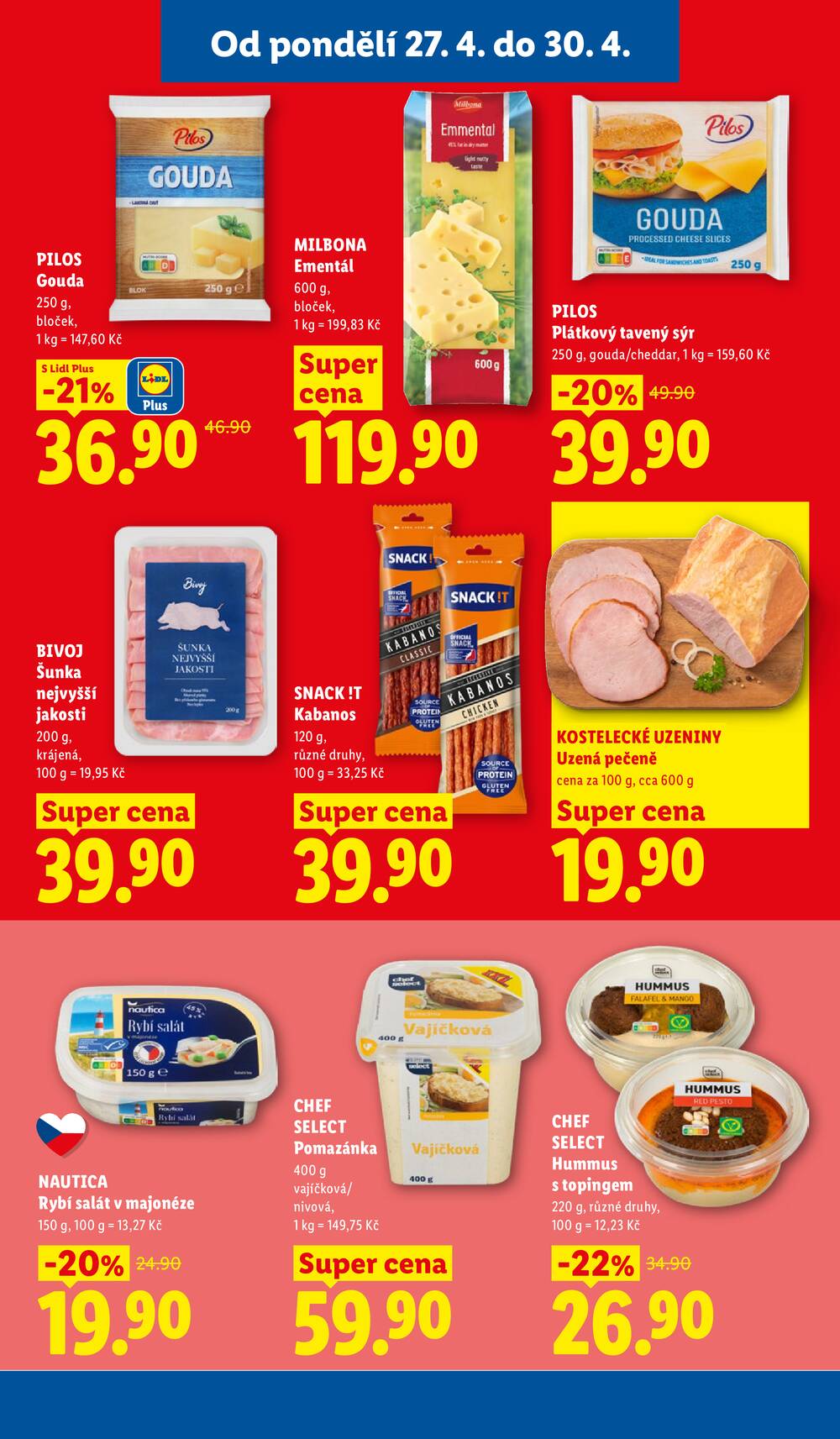 Leták Lidl - Lidl od 27.4. do 30.4.2026 - strana 23