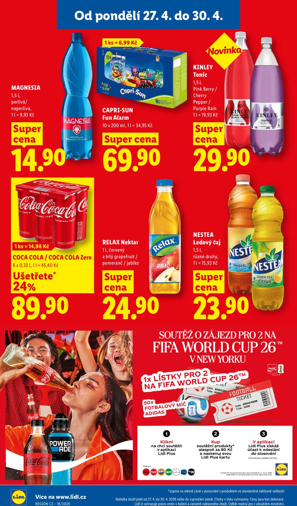 Lidl od 27.4. do 30.4.2026