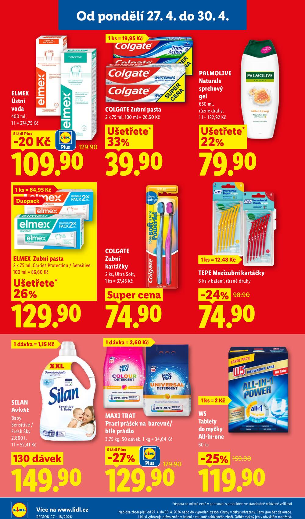 Lidl od 27.4. do 30.4.2026