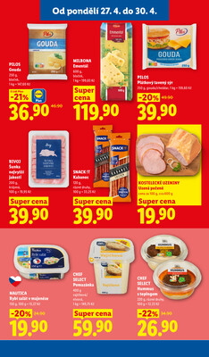 Lidl od 27.4. do 30.4.2026