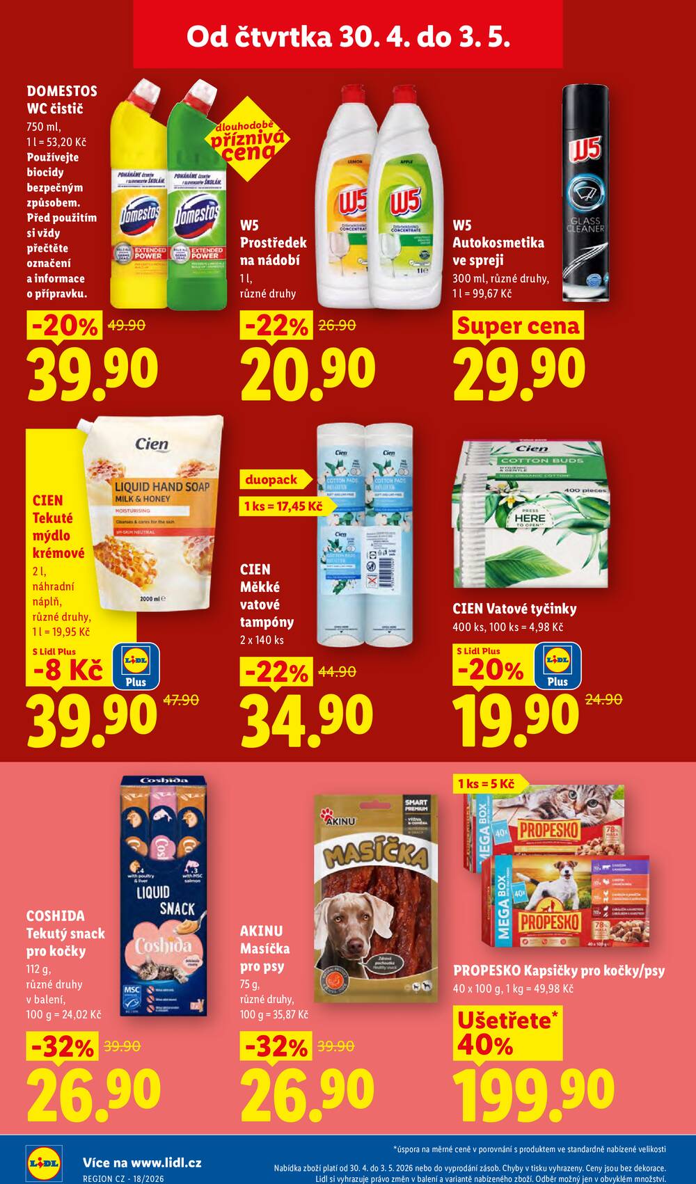 Leták Lidl - Lidl Čtvrtek od 30.4. do 3.5.2026 - strana 26