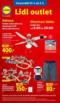 Lidl Čtvrtek od 30.4. do 3.5.2026
