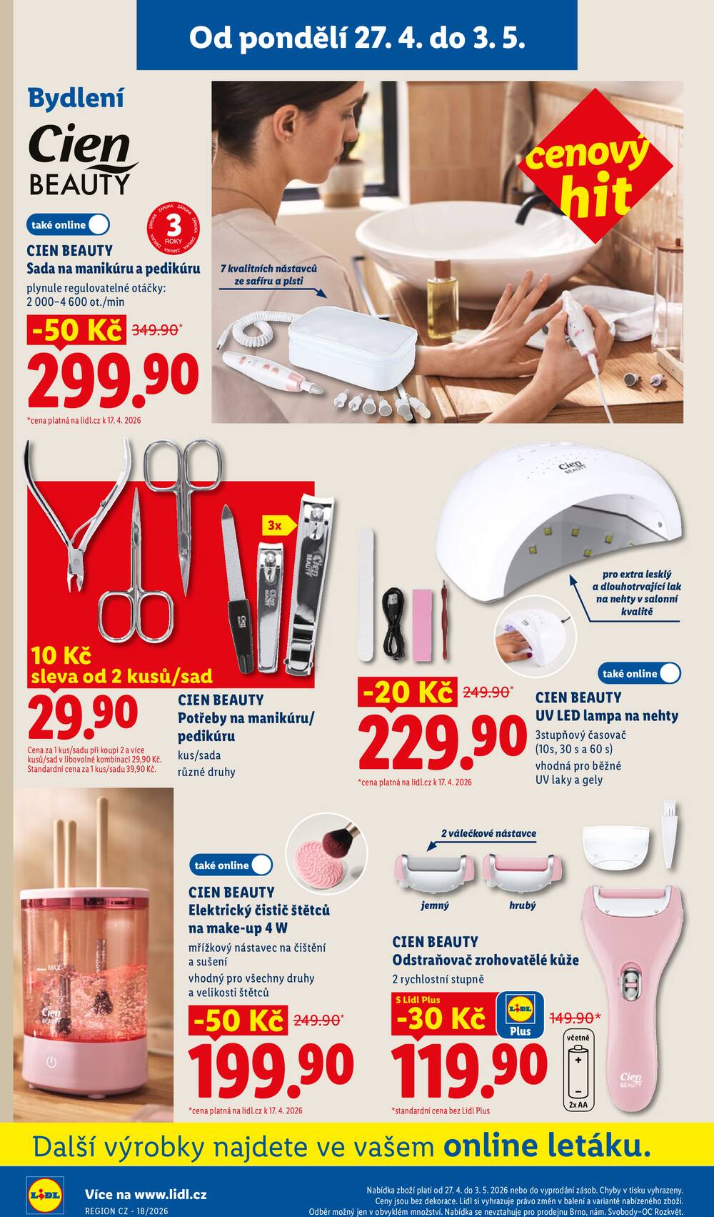 Leták Lidl - Lidl Spotřební zboží 27.4. - 3.5. - strana 10