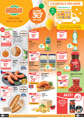 leták Globus