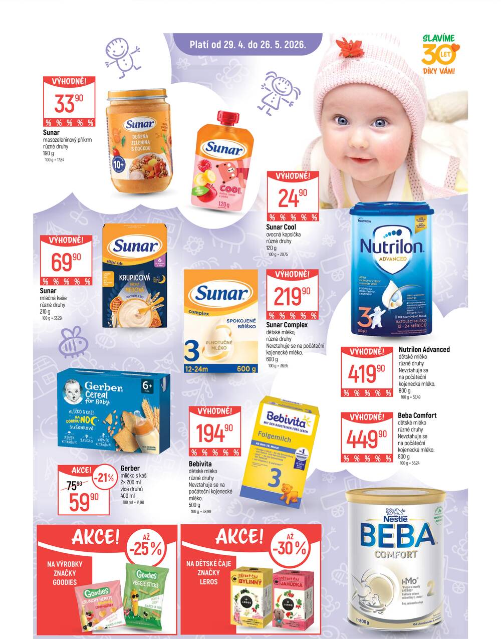 Akční leták Globus 29.4. - 26.5.2026 - Globus Opava