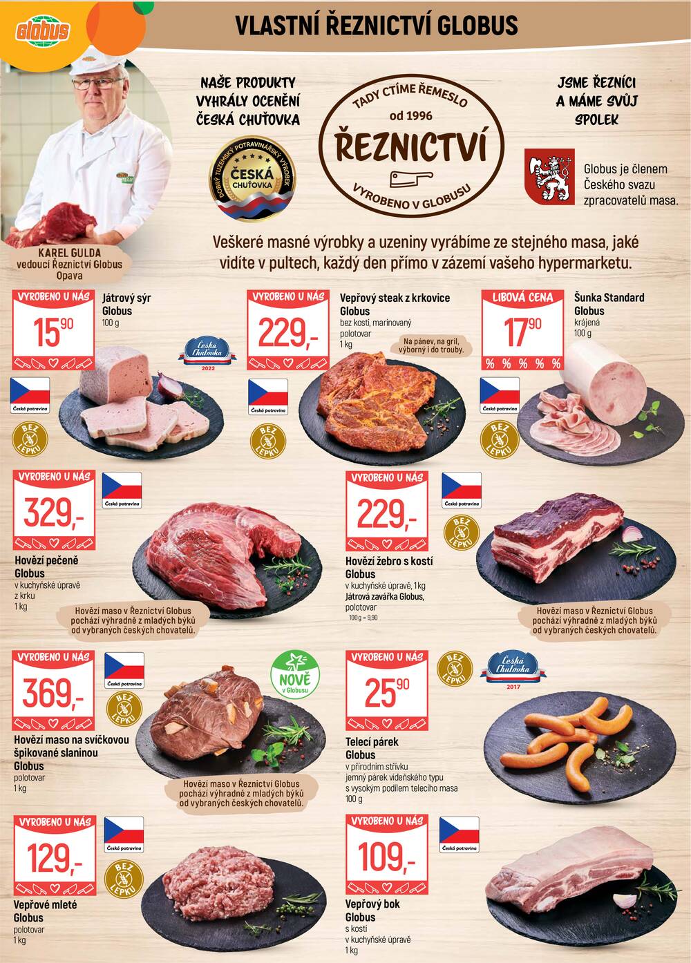 Akční leták Globus 29.4. - 5.5.2026 - Globus Opava