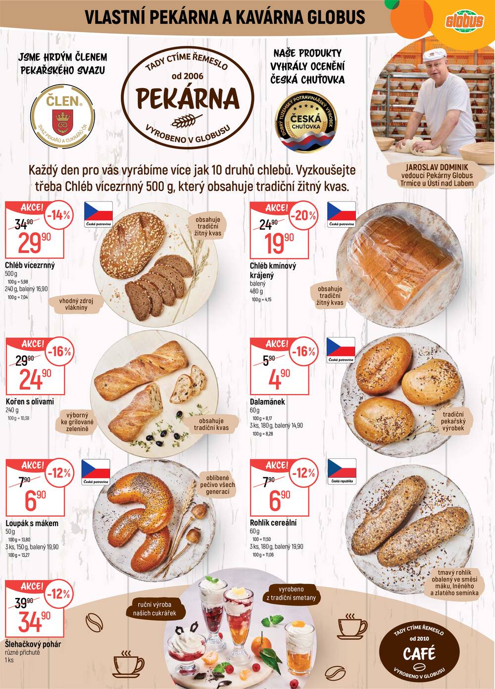 Akční leták Globus 29.4. - 5.5.2026 - Globus Trmice u Ústí nad Labem