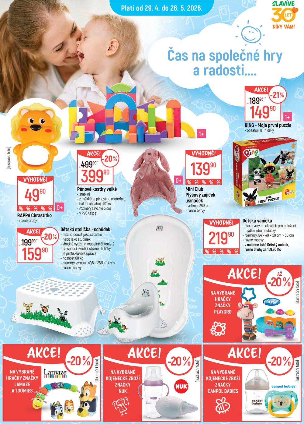 Akční leták Globus 29.4. - 5.5.2026 - Globus Trmice u Ústí nad Labem