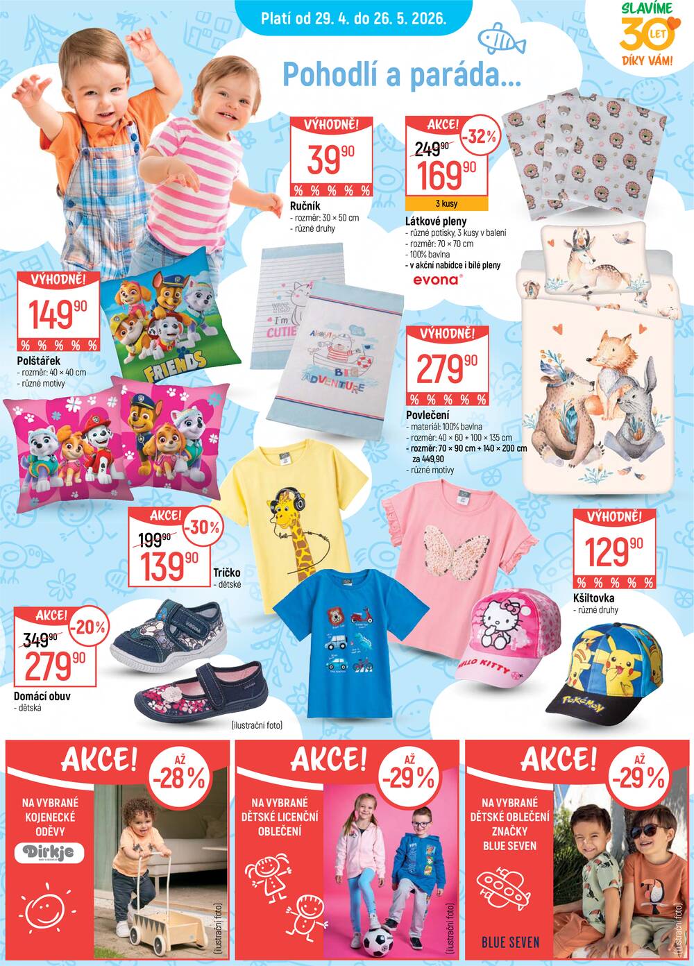 Akční leták Globus 29.4. - 5.5.2026 - Globus Trmice u Ústí nad Labem