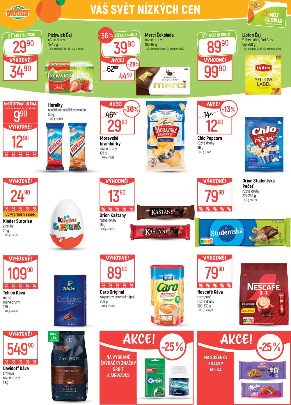 Akční leták Globus 29.4. - 5.5.2026 - Globus Trmice u Ústí nad Labem