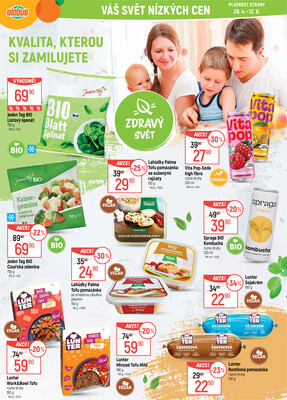 Leták Akční leták Globus 29.4. - 12.5.2026 - Globus Brno Ivanovice