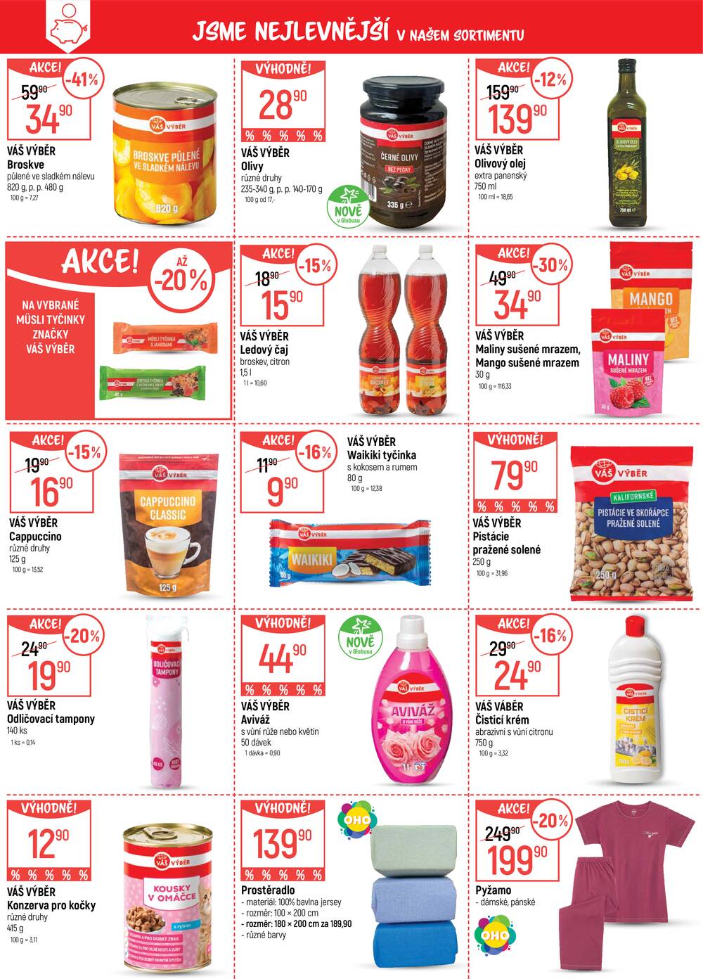 Akční leták Globus 29.4. - 5.5.2026 - Globus Praha - Štěrboholy