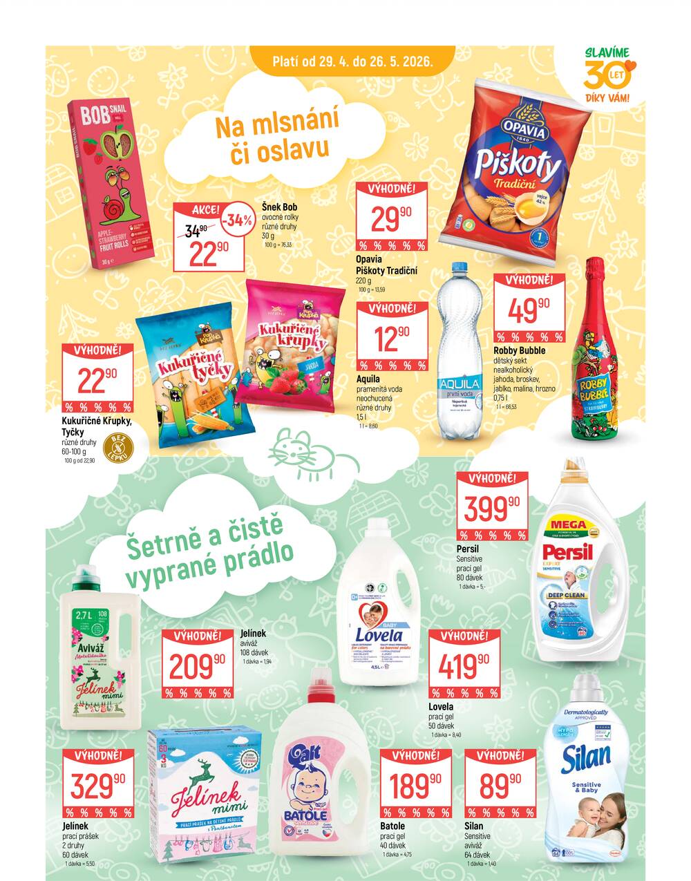 Akční leták Globus 29.4. - 5.5.2026 - Globus Praha - Štěrboholy