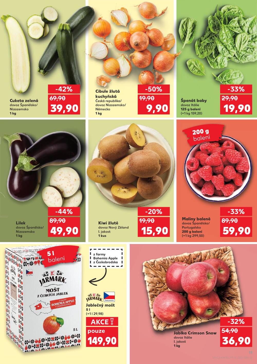 Leták Kaufland - Kaufland 29.4. - 5.5. - Kaufland - Příbram - strana 11