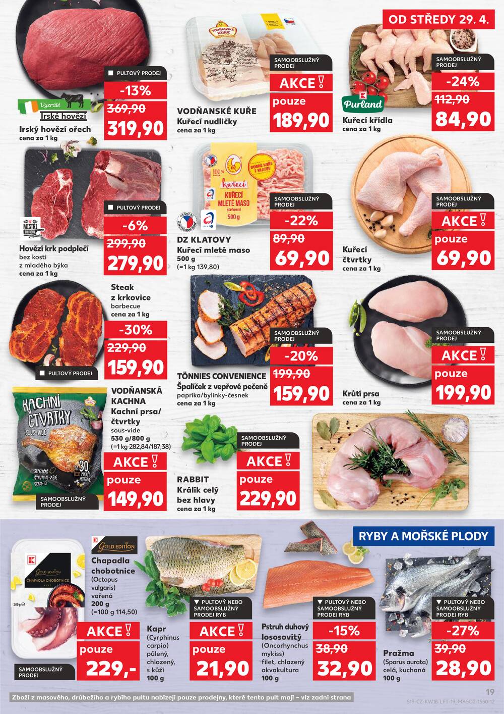 Kaufland 29.4. - 5.5. - Kaufland - Prostějov (Olomoucká)