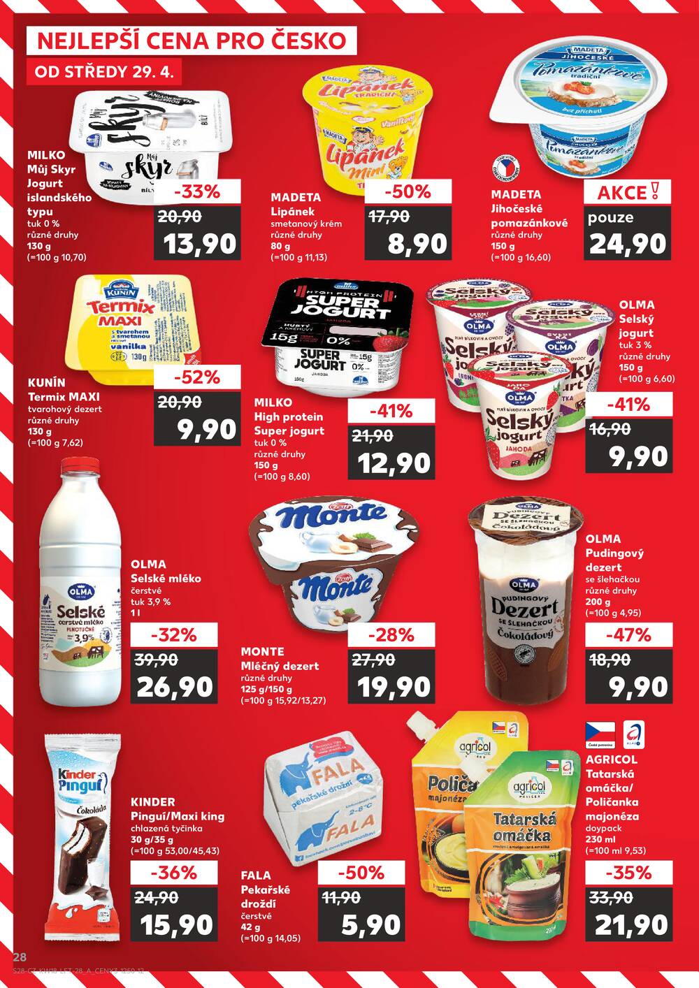 Kaufland 29.4. - 5.5. - Kaufland - Prostějov (Olomoucká)