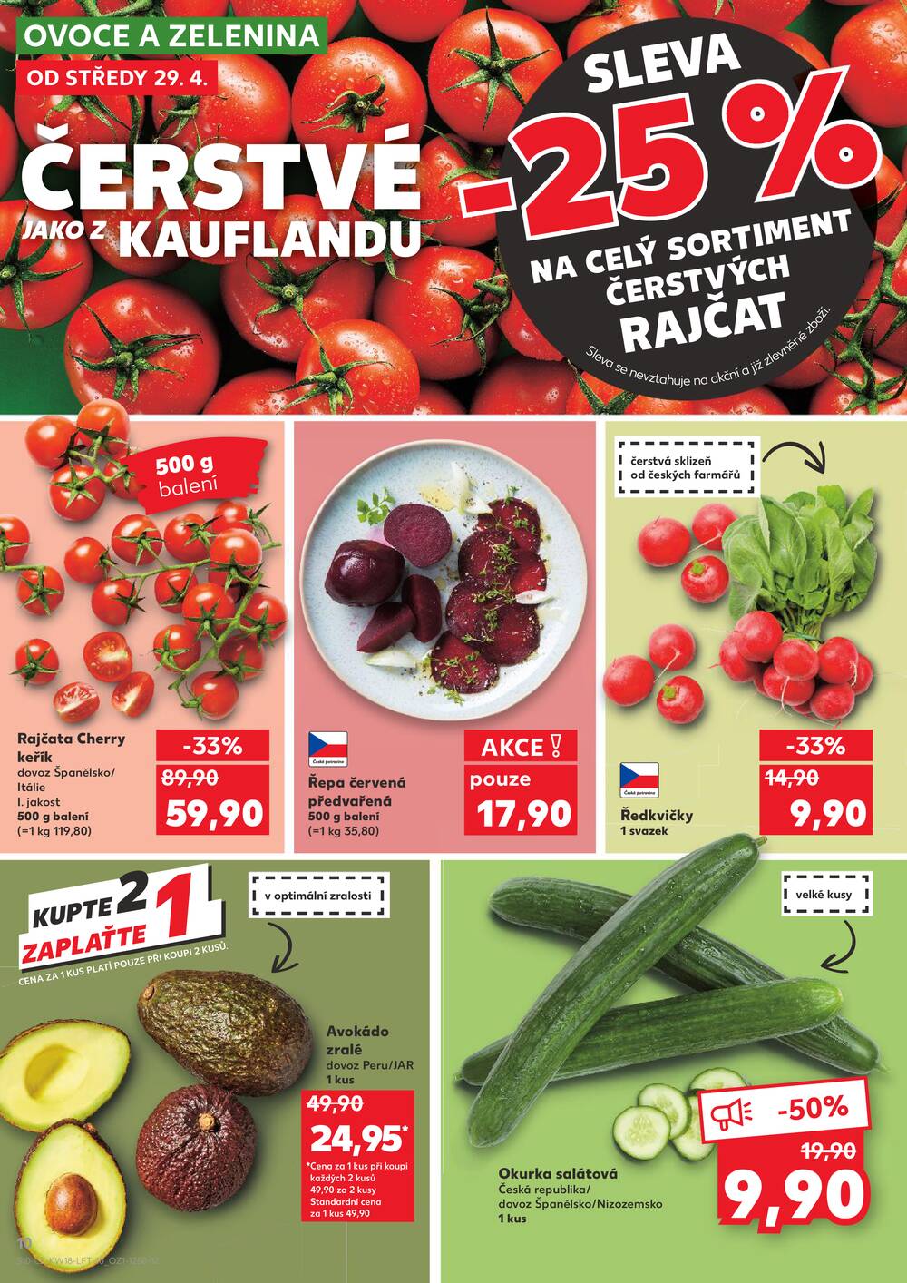 Kaufland 29.4. - 5.5. - Kaufland - Ústí nad Labem (Všebořická)
