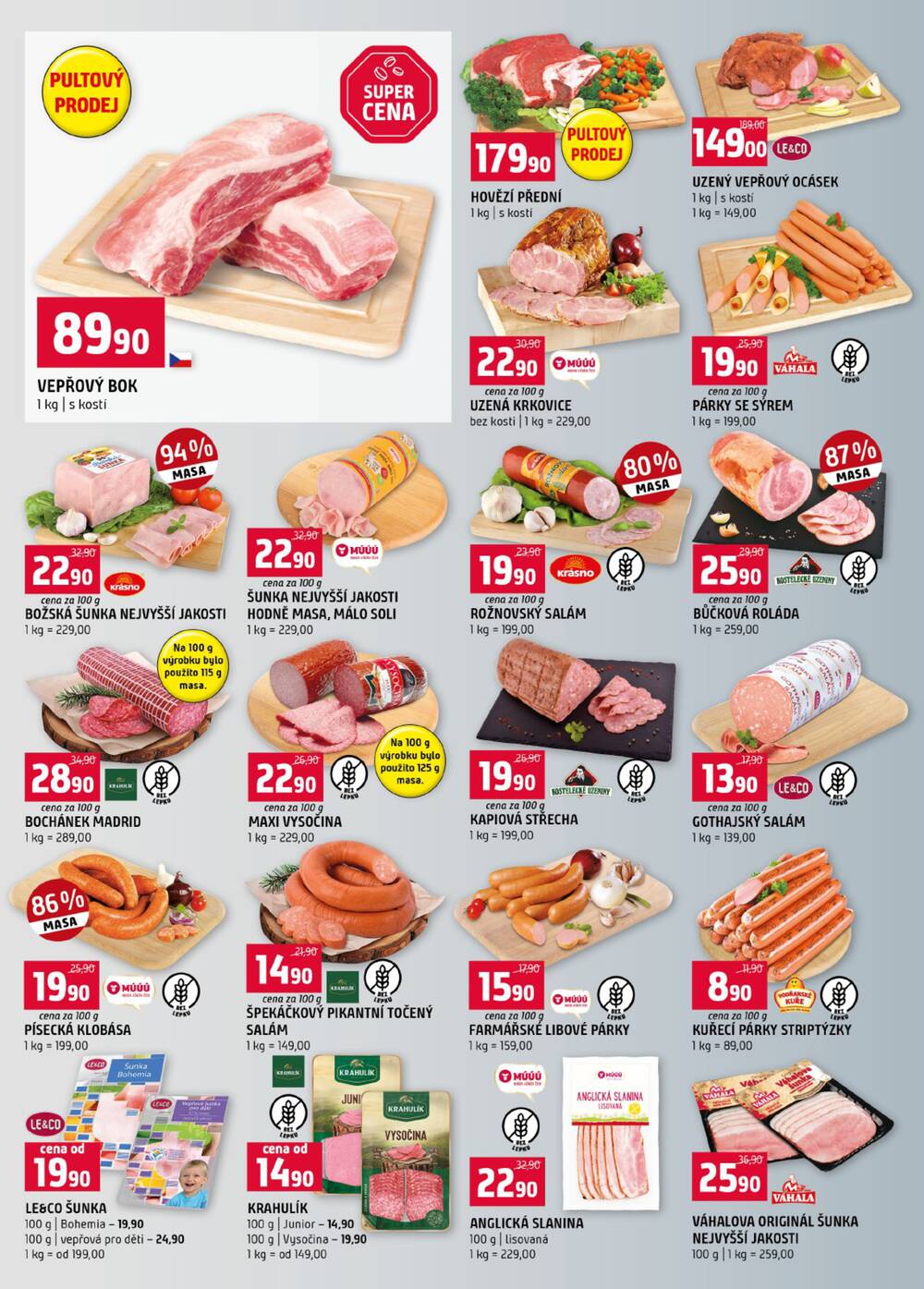 Leták Terno - Terno Prachatice, Tábor, Strakonice a Blatná 29.4. - 5.5. - strana 2