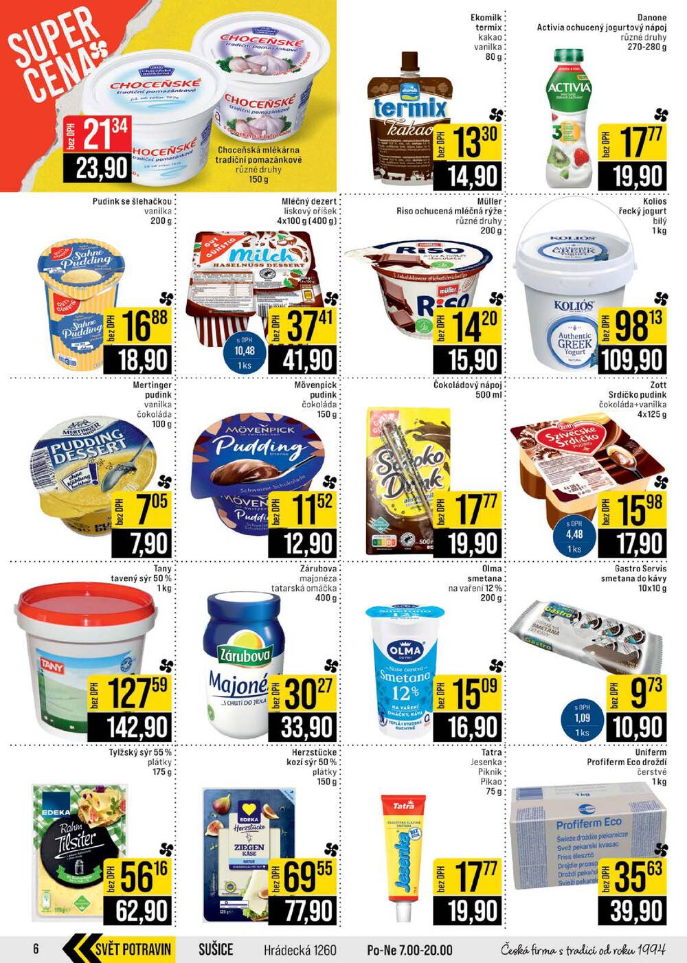 JIP Cash & Carry Brno, Praha, Ostrava, Jilemnice, Pardubice, Ostrava, Karlovy Vary, Olomouc a Zlín od 29.4. do 5.5.2026