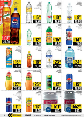 JIP Cash & Carry Brno, Praha, Ostrava, Jilemnice, Pardubice, Ostrava, Karlovy Vary, Olomouc a Zlín od 29.4. do 5.5.2026