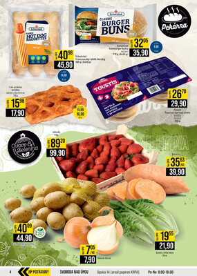JIP Cash & Carry České Budějovice, Most, Náchod, Polička, Sušice a Svoboda nad Úpou od 29.4. do 5.5.2026