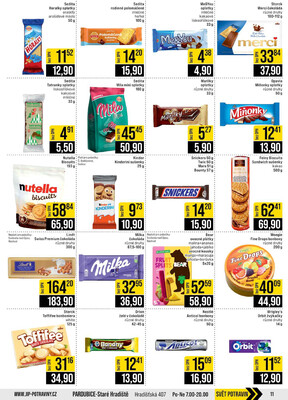 JIP Cash & Carry České Budějovice, Most, Náchod, Polička, Sušice a Svoboda nad Úpou od 29.4. do 5.5.2026