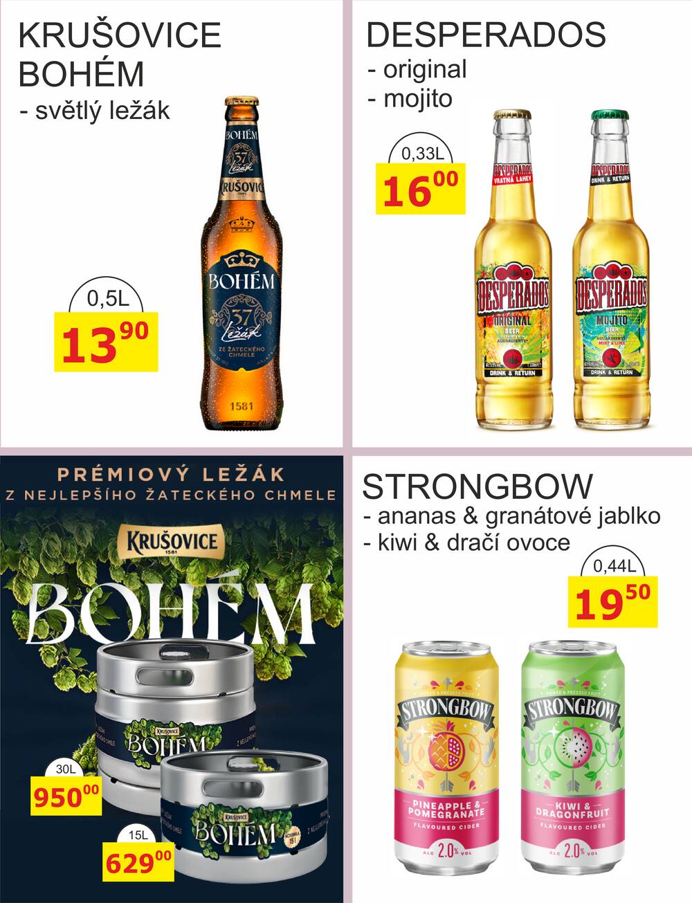 BENE Nápoje od 1.5. do 31.5.2026