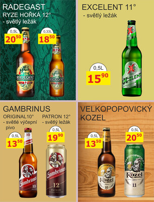BENE Nápoje od 1.5. do 31.5.2026