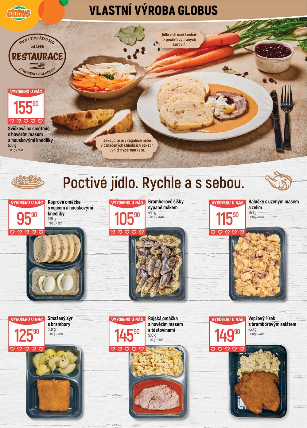Akční leták Globus 6.5. - 12.5.2026 - Globus Praha - Čakovice