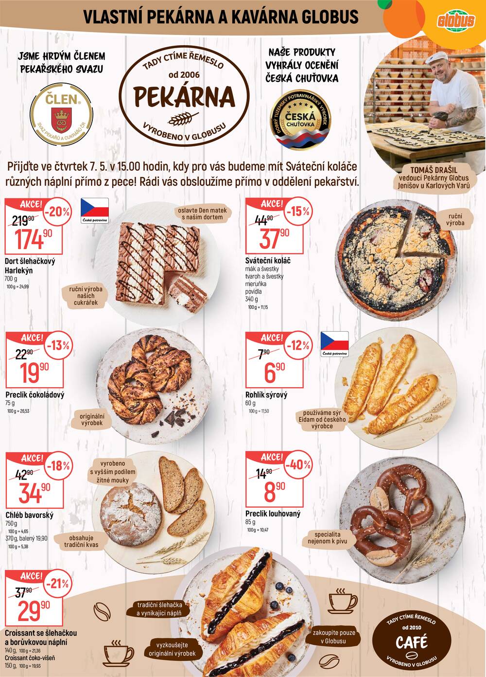 Leták Globus - Akční leták Globus 6.5. - 12.5.2026 - Globus Jenišov u Karlových Varů - strana 6