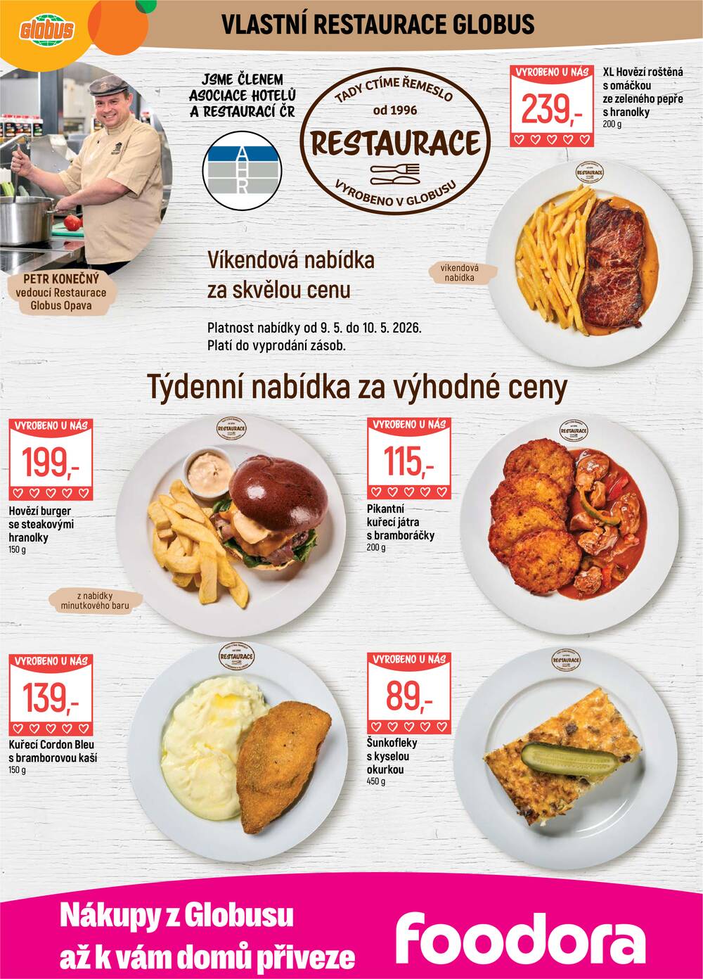 Akční leták Globus 6.5. - 12.5.2026 - Globus Opava