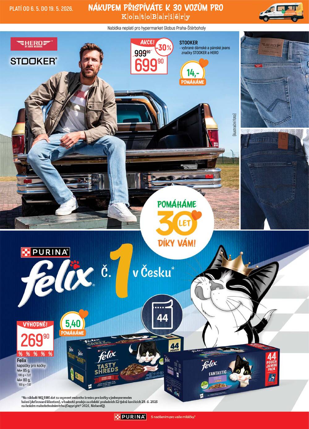 Akční leták Globus 6.5. - 12.5.2026 - Globus Brno Ivanovice