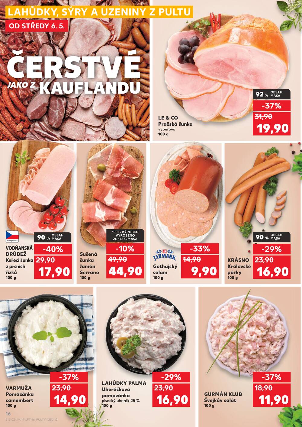 Leták Kaufland - Kaufland 6.5. - 12.5. - Kaufland - Třeboň - strana 16