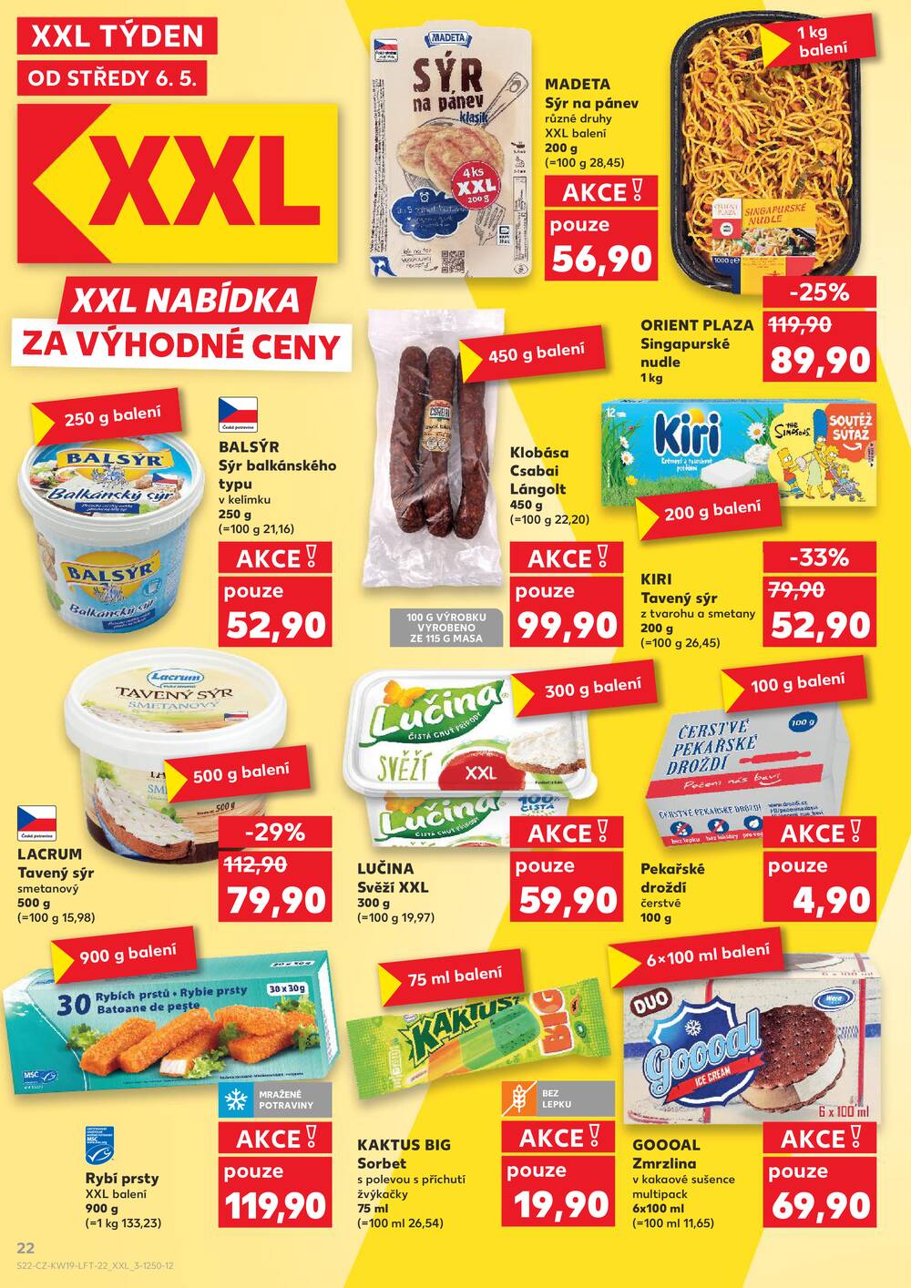 Leták Kaufland - Kaufland 6.5. - 12.5. - Kaufland - Domažlice - strana 22