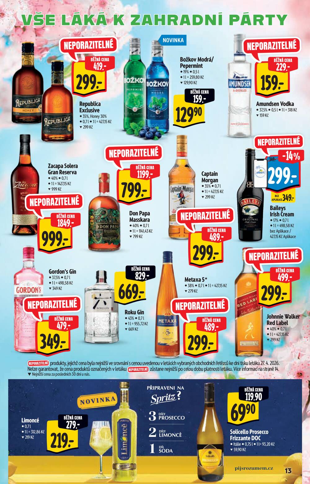 Leták Albert - Albert Supermarket katalog Brand od 6.5. do 19.5.2026 - strana 13