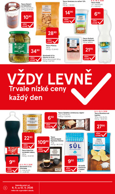 Tesco malé hypermarkety od 6.5. do 12.5.2026