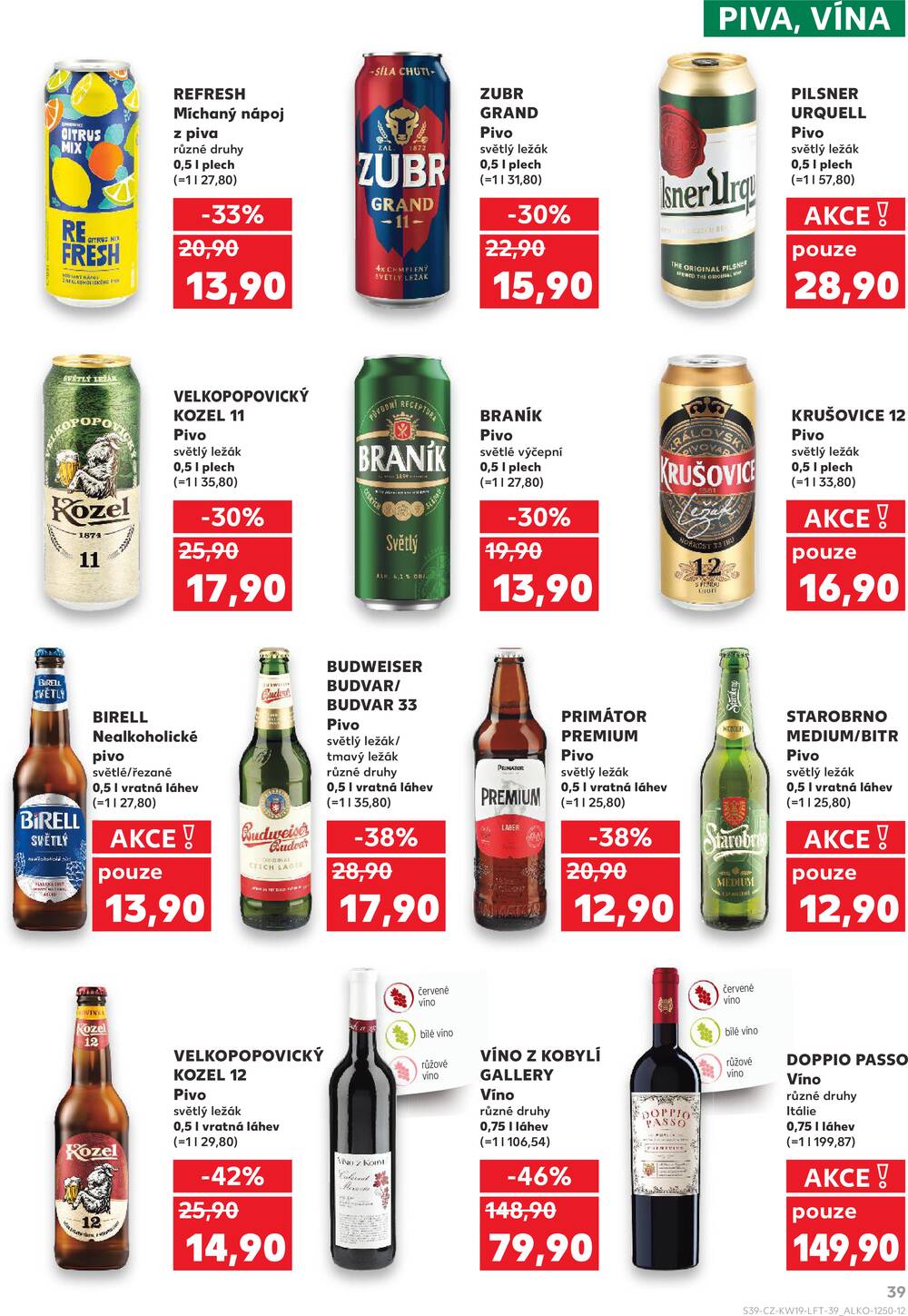 Leták Kaufland - Kaufland 6.5. - 12.5. - Kaufland - Sokolov - strana 39