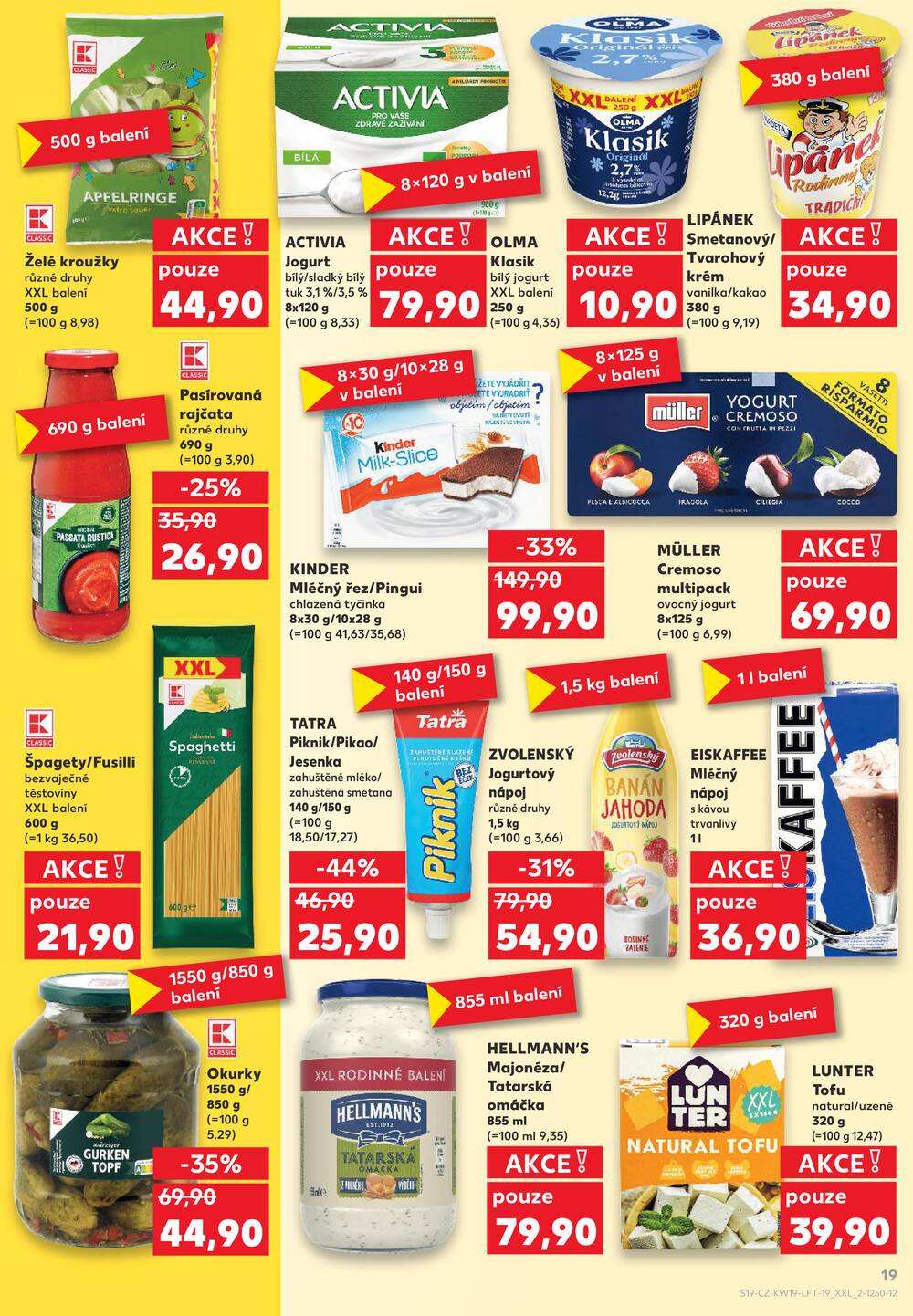Leták Kaufland - Kaufland 6.5. - 12.5. - Kaufland - Žatec - strana 19