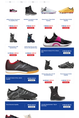 leták Intersport