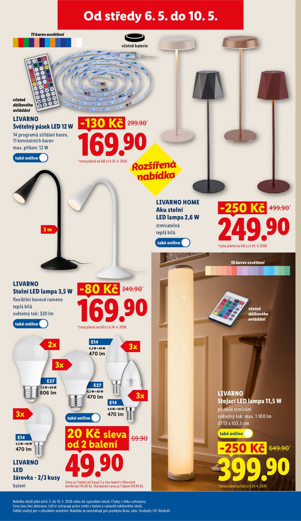 Lidl Čtvrtek od 7.5. do 10.5.2026