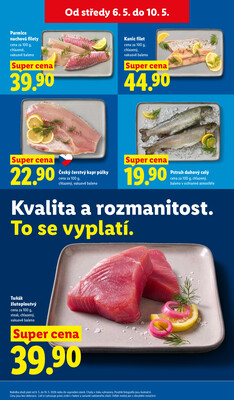 Lidl Čtvrtek od 7.5. do 10.5.2026