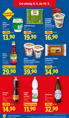 Lidl Čtvrtek od 7.5. do 10.5.2026