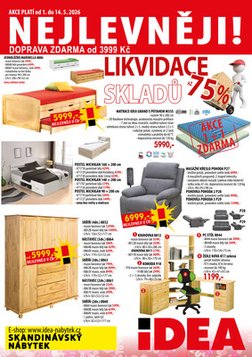 IDEA nábytek : 1 leták
