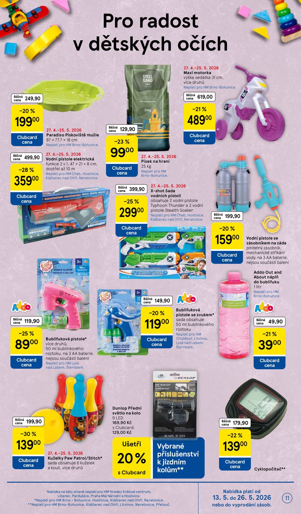 Tesco malé hypermarkety od 13.5. do 19.5.2026