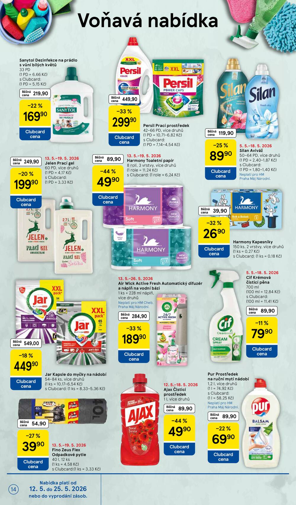 Tesco malé hypermarkety od 13.5. do 19.5.2026