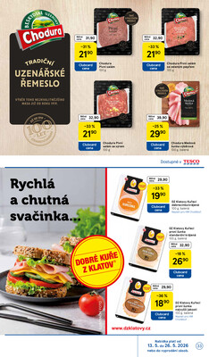 Tesco malé hypermarkety od 13.5. do 19.5.2026
