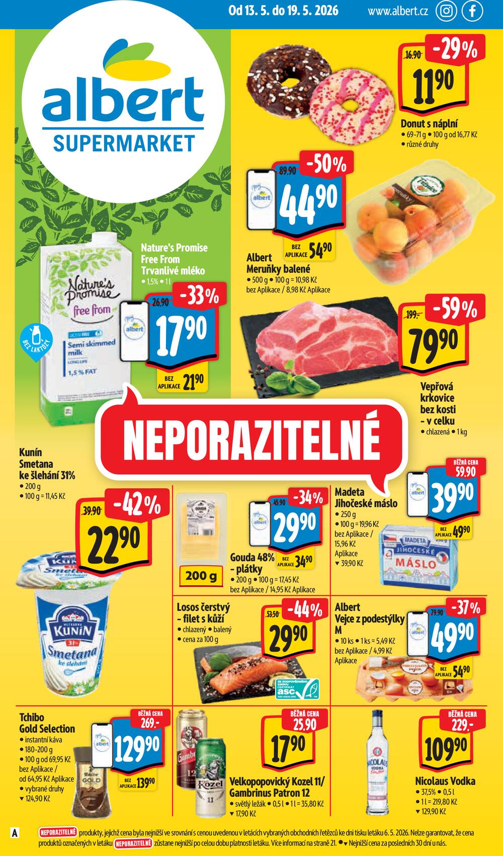 Albert Supermarket od 13.5. do 19.5.2026