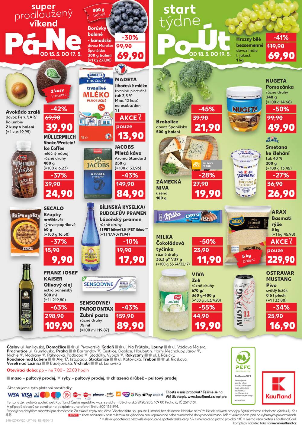 Kaufland 13.5. - 19.5. - Kaufland - Praha 3 (Jarov)